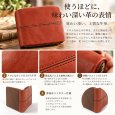 画像2: BAGGYPORT / バギーポート フルクローム洗い ラウンドファスナー 折財布 (2)