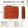 画像5: BAGGYPORT / バギーポート フルクローム洗い ラウンドファスナー 折財布 (5)