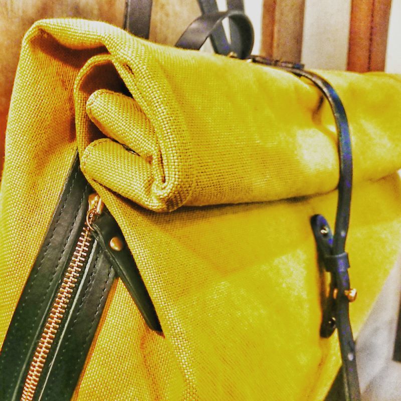 Seagullship シーガルシップ 防水ドゥーマン ロールトップリュック Mustard バッグ ブランド