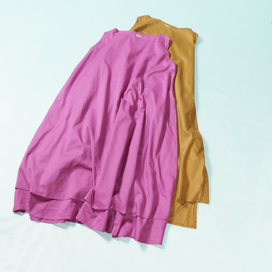 Ichi イチ 2枚仕立てノースリーブワンピース レディース ブランド 12