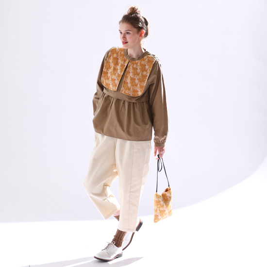 KELEN / ケレン ジャガードコンビトップス SHAY