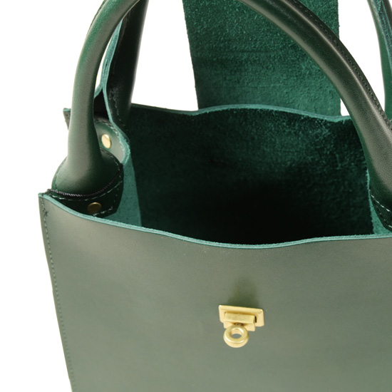 TIDEWAY MOSS METAL TWIST TOTE