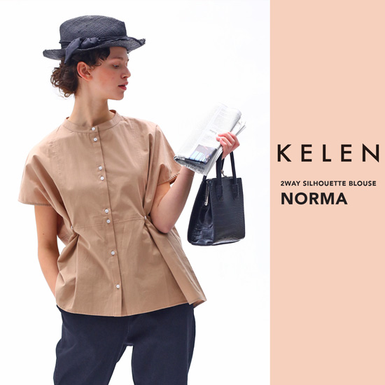 KELEN 2WAYシルエットブラウス NORMA