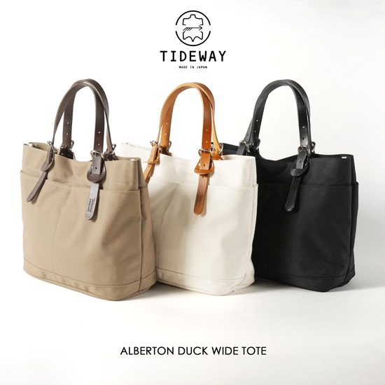 TIDEWAY ALBERTON DUCK WIDE TOTE